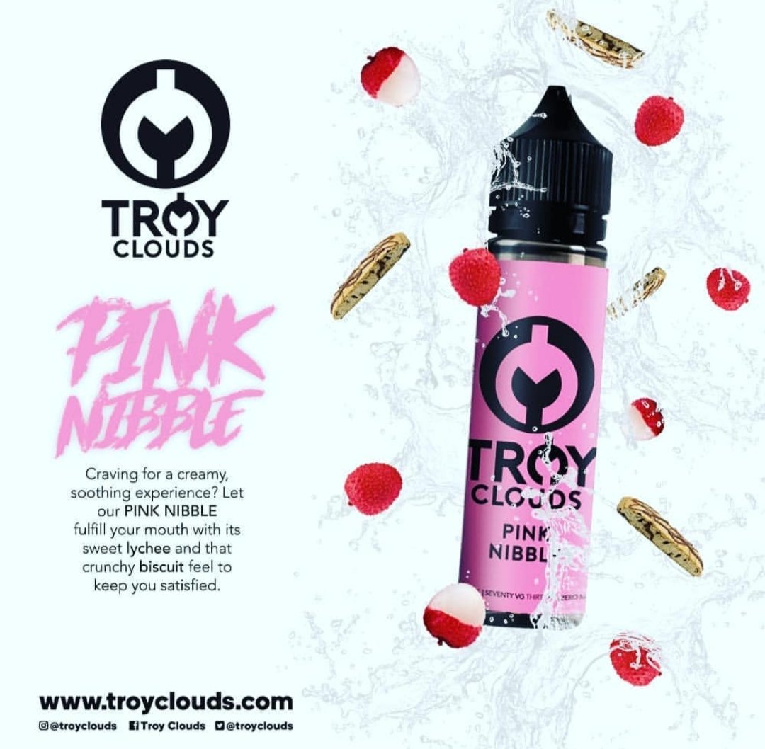 troyclouds's tweet photo. Winter is coming.. The taste of creamy lychee biscuit will give you statisfaction guarantee.. It feels mouthfull once you inhale #troyclouds #PinkNibble #vape #vapelife #vaping #winter #UKVape #SAVape #JapanVape #EuroVape #AsiaVape https://t.co/9yTqciDxhJ