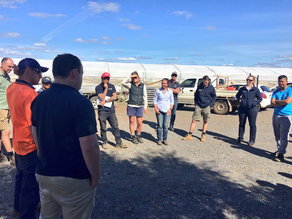 FARM WALK: Great turn out at this afternoons IPM Farm Walk! More pictures to come! <a href="/angelicabeetle/">Angelica Cameron</a> @arealphoney