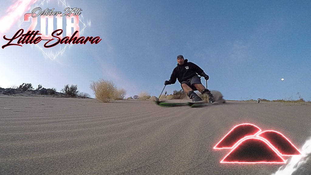 rockskier's tweet photo. Hitting the sandy slopes of #littlesahara before sunrise.
.
.
.
#CanyonsLiving #winteriscoming #Snocru #snocrumilitia #GoPro #freeskiing  #sandskiing #sand #skiutah #ski #skiing #exploreutah #adventure https://t.co/rbaxIEx0eA