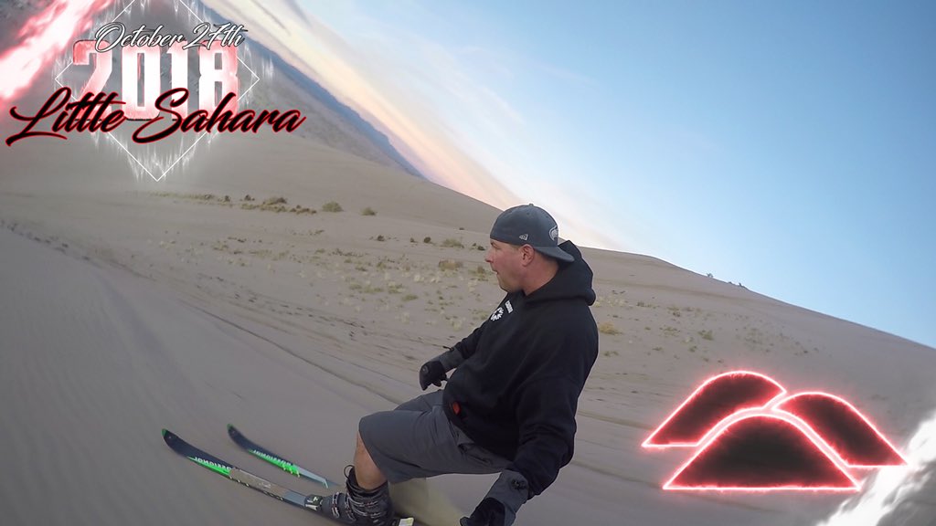 rockskier's tweet photo. Hitting the sandy slopes of #littlesahara before sunrise.
.
.
.
#CanyonsLiving #winteriscoming #Snocru #snocrumilitia #GoPro #freeskiing  #sandskiing #sand #skiutah #ski #skiing #exploreutah #adventure https://t.co/rbaxIEx0eA