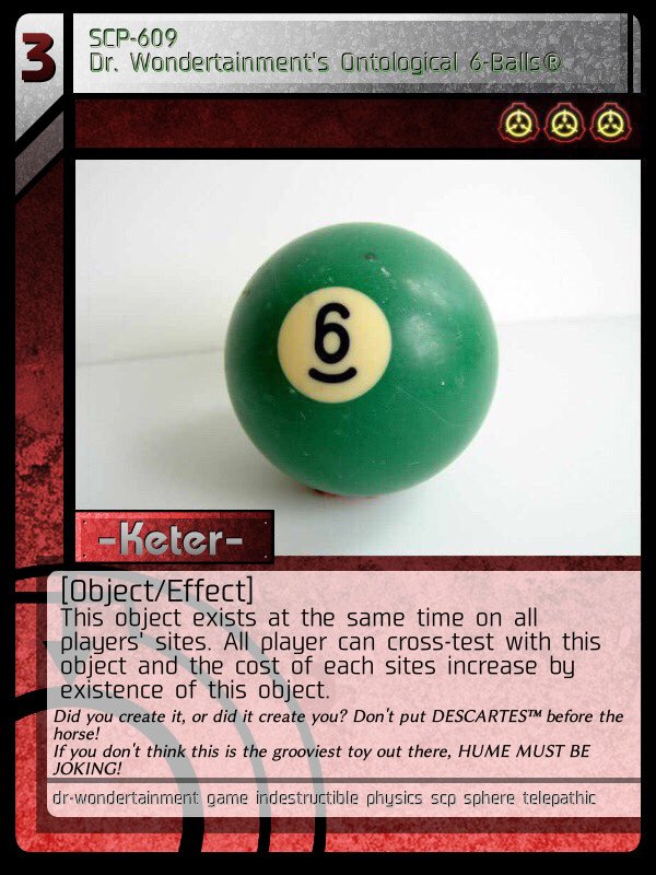 ꦏꦸꦤꦤꦸꦆ on X: #scp_tcg_jp_j English translated SCP-TCG-JP-J by  AiliceHershey & kotarou611  Dr Gerald's Personnel  File by Dr Gerald  Card design by O92_inaba   Card make by