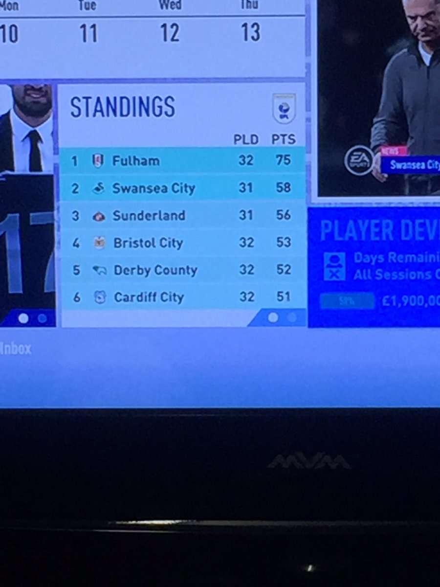 BABrewersFC's tweet photo. In a shit fight for second and automatic promotion https://t.co/AWbdafqRGi