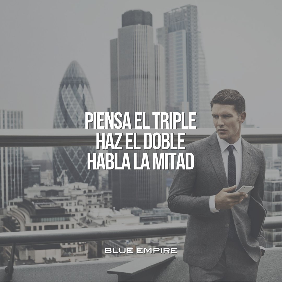 BluEmpireGlobal's tweet photo. Piensa el triple, haz el doble, habla la mitad.
#goals #objetives #MakeAPlan #JustDoIt #BEsuccessful #BEextraordinary #Trading #NetworkMarketing #BlueEmpire #BlueEmpireEffect
https://t.co/CdsVJElGs1 https://t.co/XeeJlWLg4v