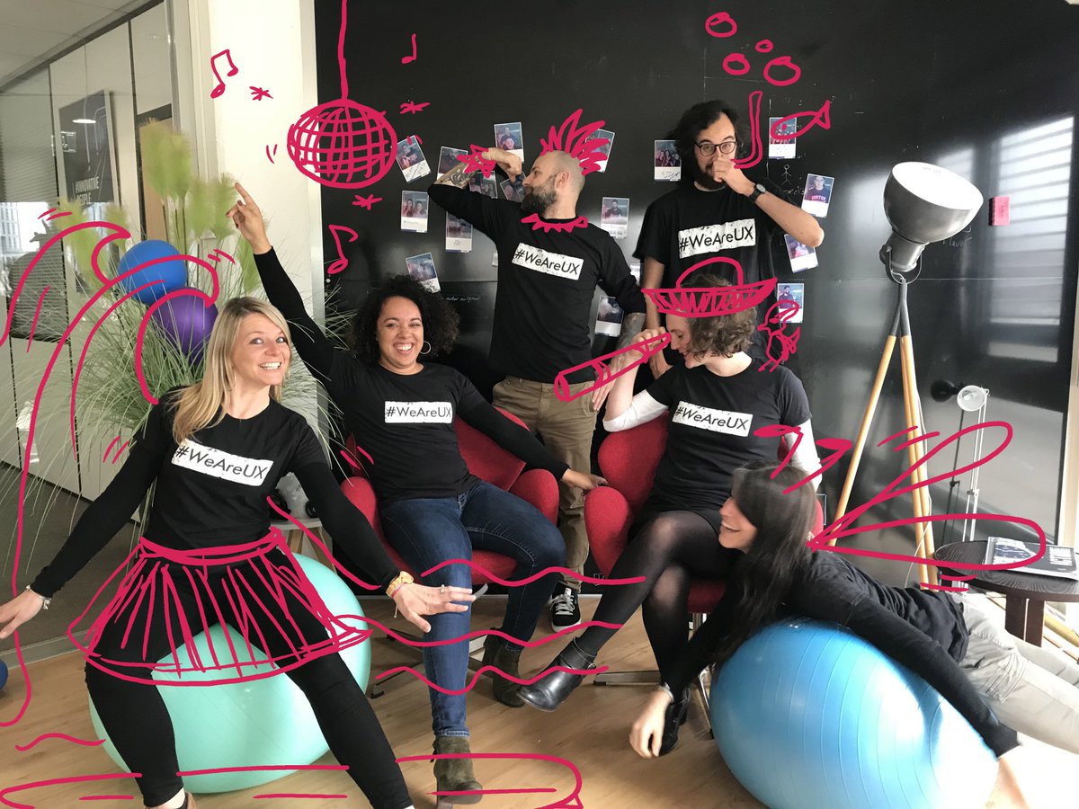 La team UX WIDE prend le contrôle des réseaux en cette journée mondiale célébrant l'Expérience Utilisateur. Tout au long de la journée plongez dans un univers où l'internaute est roi. #WeAreUX <a href="/carine/">Rivière Carine</a> <a href="/RigStella/">Stella Rig</a>  @Mkadrh <a href="/BenoitPuzin/">Benoit Puzin</a>