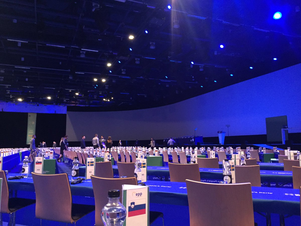 EPP's tweet photo. 🔴After an amazing opening day, we're warming up for the 2nd day of #EPPHelsinki Congress! 🇫🇮 Follow us on social media with #Up2EU or the livestream ➡️https://t.co/2pGLesGolF https://t.co/OBiPI77QJo