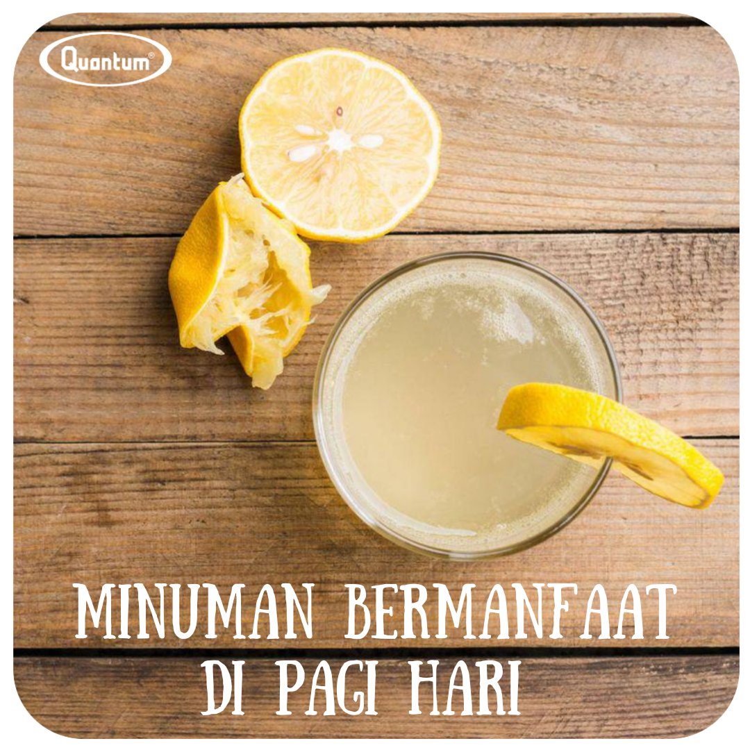 Quantum_INA's tweet photo. Selain air putih, air lemon juga bagus untuk dikonsumsi disaat pagi hari. Karena membersihkan saluran pencernaan dan menjaga... https://t.co/0TOjHo7Ppz https://t.co/hiNqGdcWR1