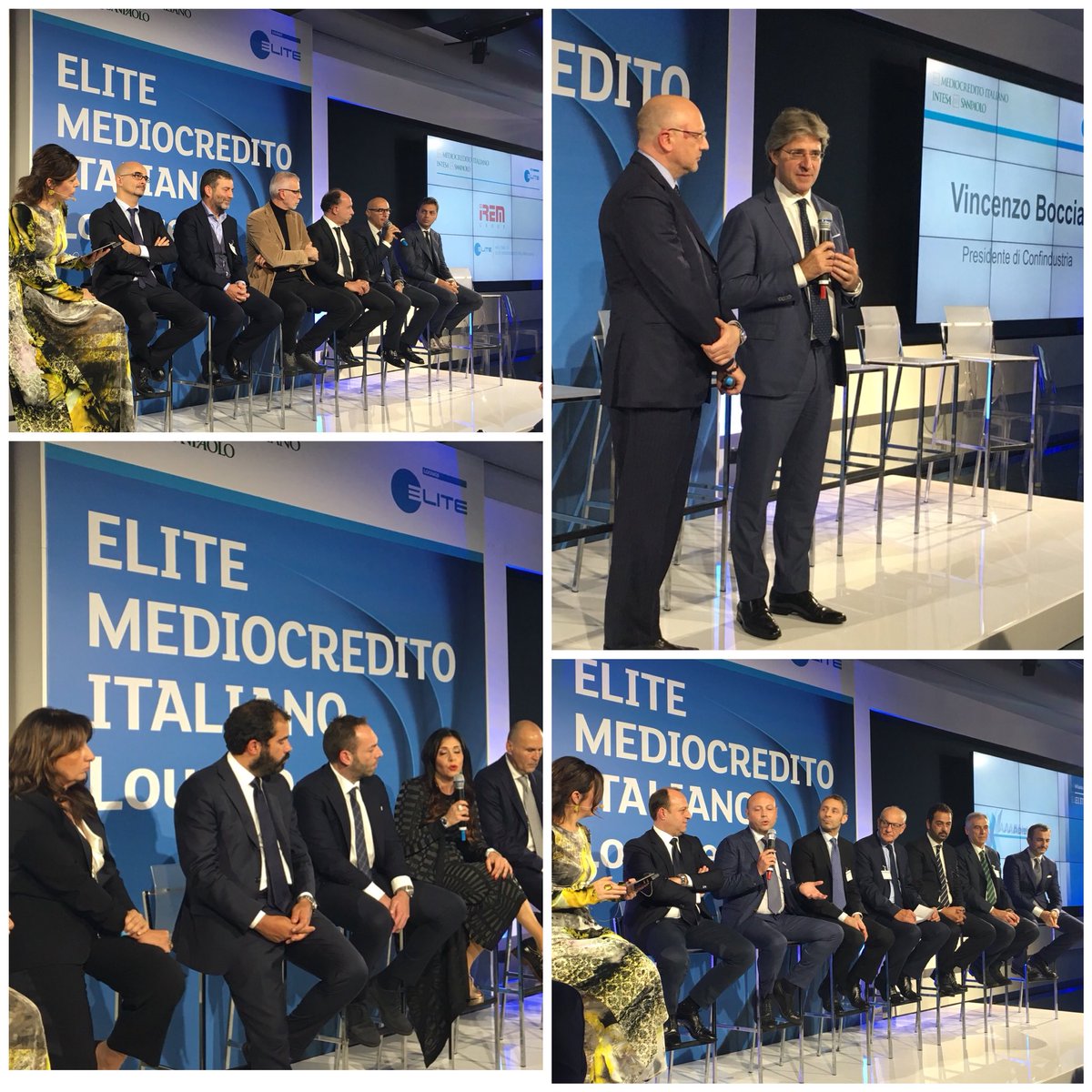 MartaTesti's tweet photo. 23 new dynamic companies join @_ELITEGroup_ in partnership w/ @intesasanpaolo - Mediocredito Italiano Lounge. 2.4 billion as aggregate revenues, 10 sectors and 8,600 employees. #weareELITE #VincenzoBoccia #StefanoBarrese #TeresioTesta https://t.co/bSqapzh0iz
