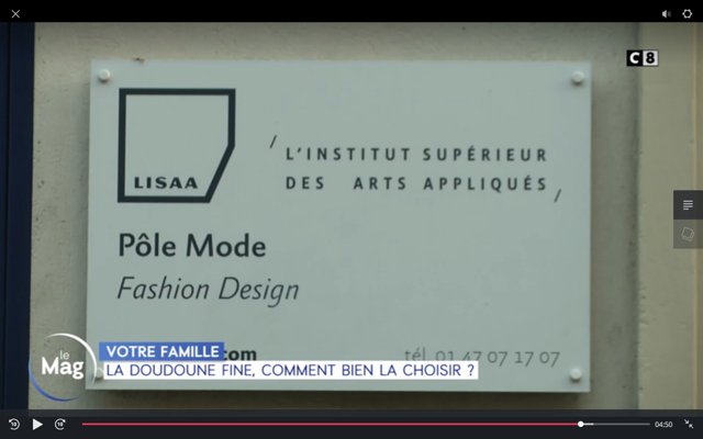 Les #enseignants de <a href="/EcoleLISAA/">LISAA</a> #mode sont des #experts du secteur. <a href="/C8TV/">C8</a> le Mag et <a href="/M6/">M6</a> e=M6 ont fait appel à eux pour en décrypter certains aspects! Nos #étudiants sont aux 1ères loges...