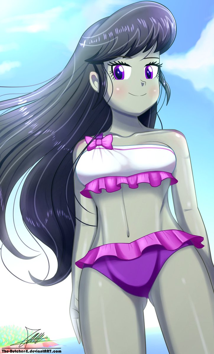 The-Butcher-X 🔞 on Twitter: "#EquestriaGirls Octavia in the beach XD (HD)…  "