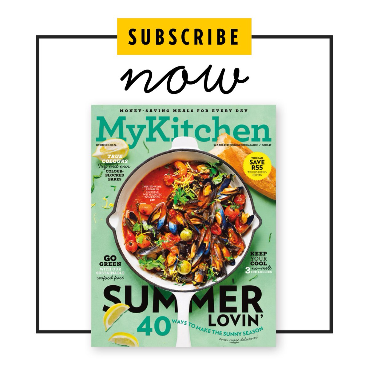 MyKitchenSA's tweet photo. Are you a part of our amazing #foodie community yet? DM us for more subscription info. #southafrica #southafricanfood #MyKitchensa https://t.co/95B8kUzqdL