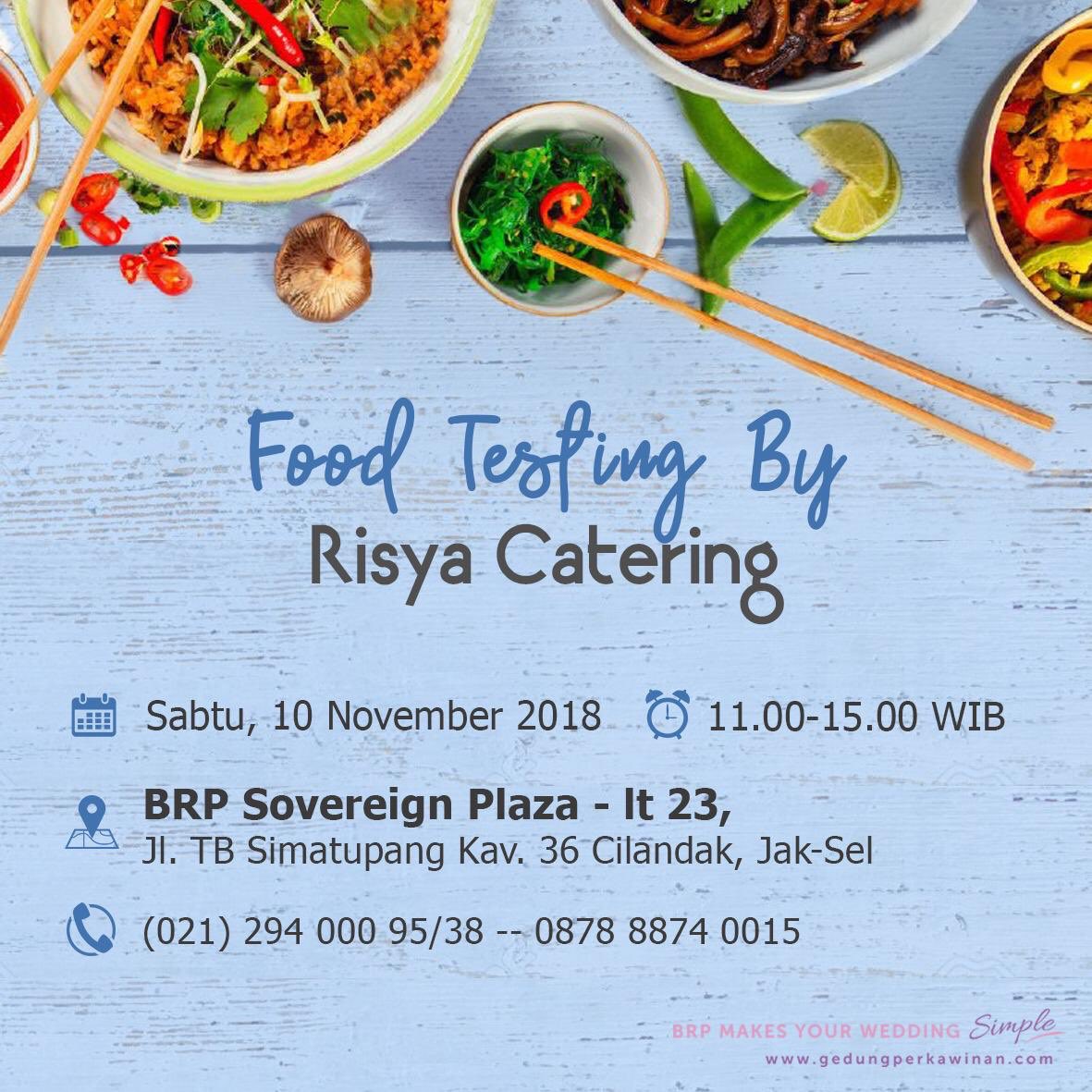 brp_sovereign's tweet photo. Open food testing free! Contact 0878 8874 0015 untuk reservasi 😊 https://t.co/Foa8i3yxIb