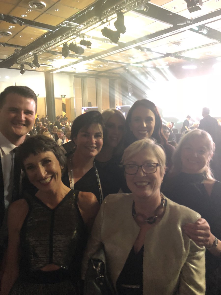 #NZIBA <a href="/NZTEnews/">NZTE</a> <a href="/jacindaardern/">Jacinda Ardern</a> Great to be at the International Business Awards, <a href="/ExportNZ/">ExportNZ</a> team with the Prime Minister.
