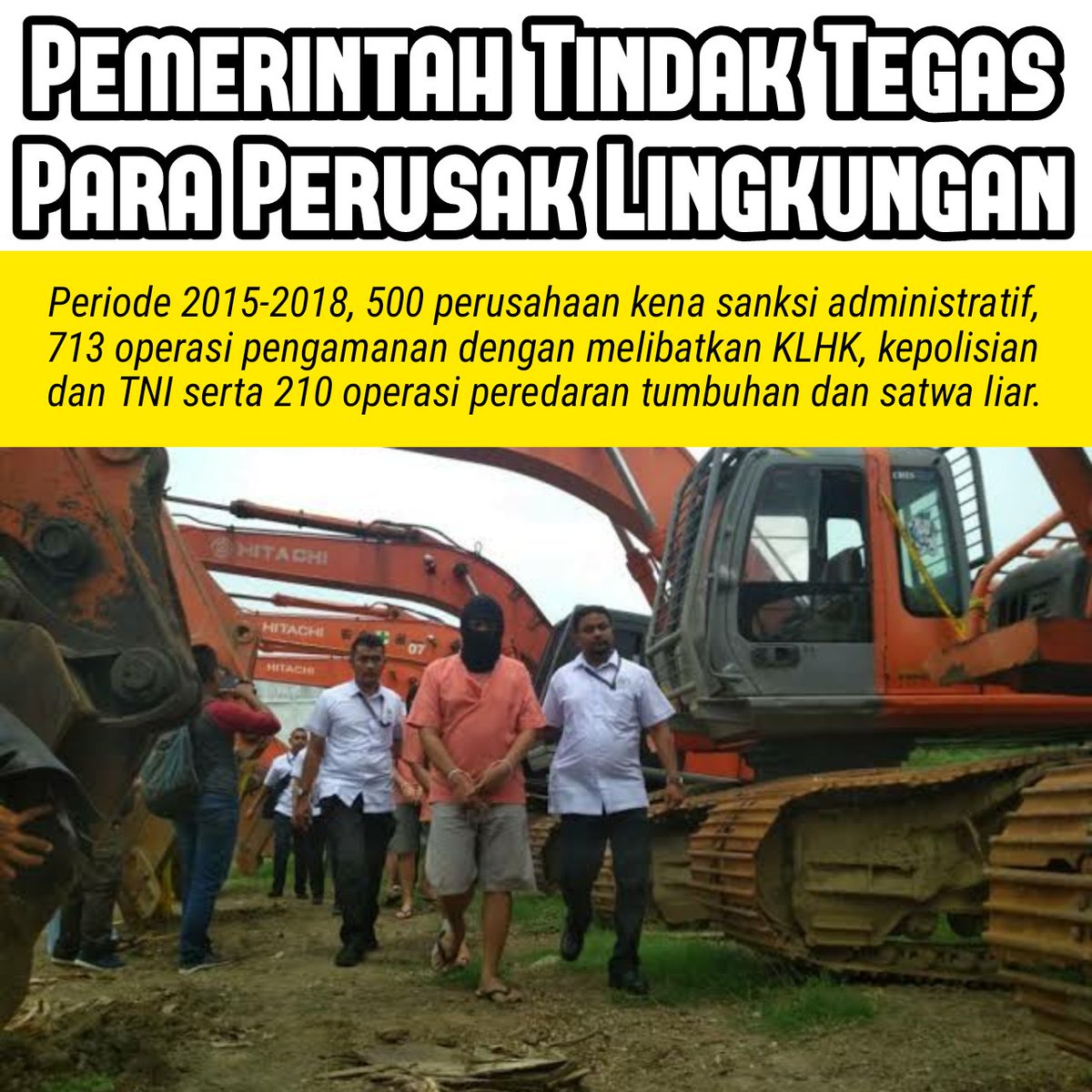 Relawan Poros Hijau Indonesia Provinsi Kalimantan Selatan mendeklarasikan dukungannya ke #JokowiMaruf. pemerintah melalui #KLHK tegas menindak berbagai pihak yang melakukan pelanggaran  pelaku #perusakanlingkungan termasuk #kehutanan. #DeforestasiMenurun