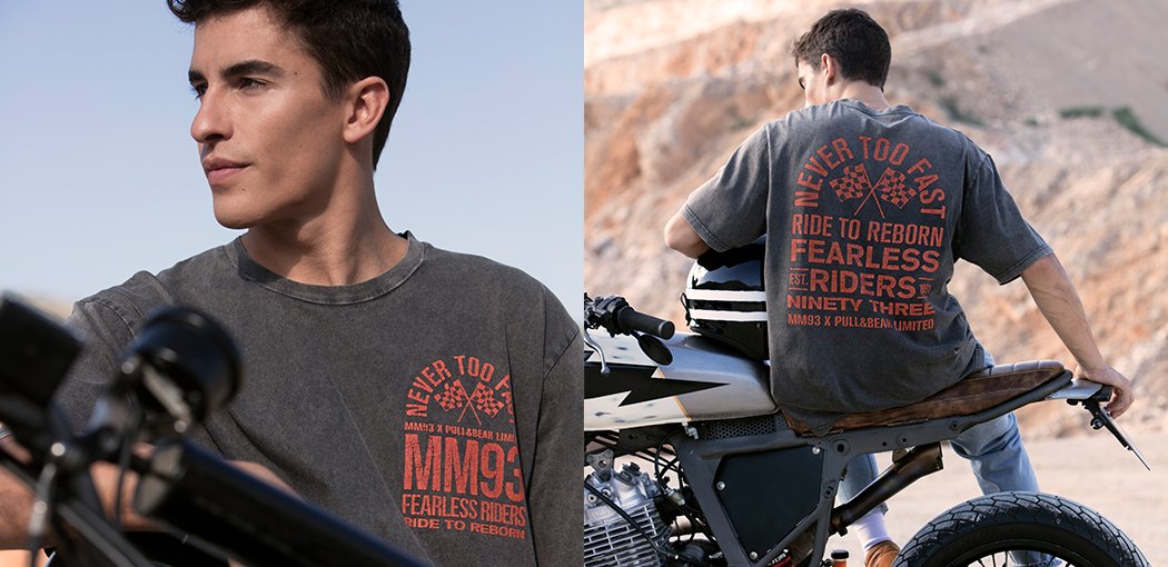 Twitter: "New Márquez x Pull&amp;Bear collection available now 🏍 https://t.co/gGzdh5wivX https://t.co/NQMr4Cczhm" / Twitter