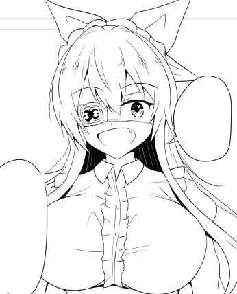 久しぶりにモノクロでアイビーちゃん描いてる(*'ω'*) 