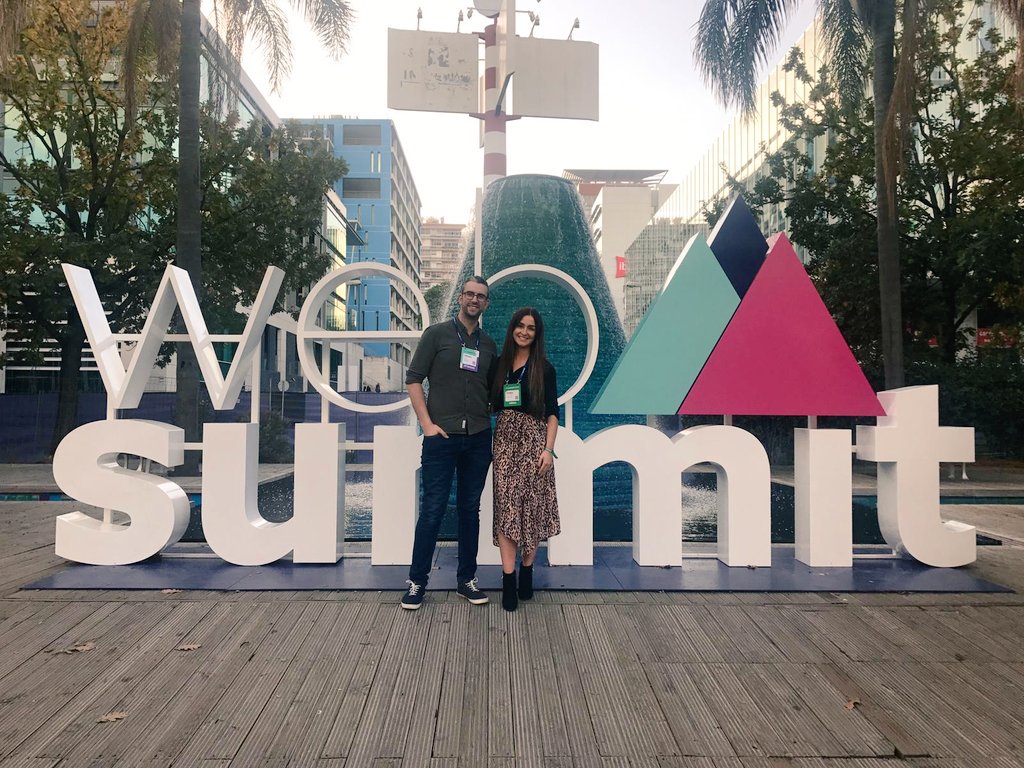 It was to catch up with the lovely Emma from <a href="/DigitalDNAHQ/">Digital DNA Belfast</a> yesterday at the #WebSummit2018