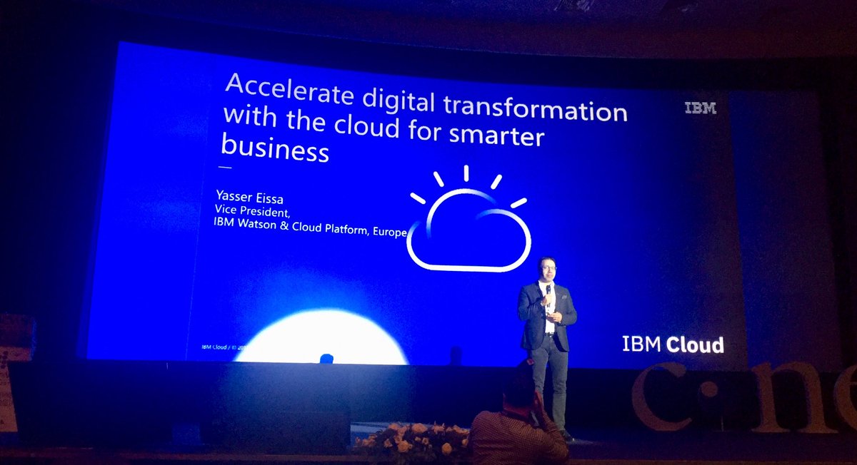 RainerPirker's tweet photo. Great presence of #ibmcloud at #cnews forum in @Moscow supported by Yasser Eissa, Vice President Watson &amp; Cloud Platform, IBM Europe https://t.co/Z2o2aLD5Ds