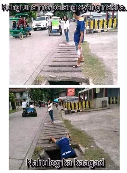 TinyYara24's tweet photo. Nung Una mo syang nakita?
Nahulig kana agad!! 🤣😂
#memeoftheday #startwithtwitter #fall https://t.co/Z2YD5pufPI