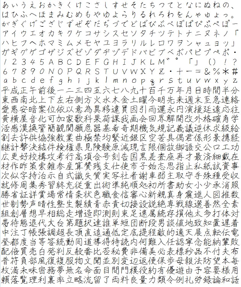 栃木那須 ユズノカ 無料版を入れようかどうか迷ってる 個人的に手書き文字の無料フォントなら 花鳥風月 に勝るものはないと思っていたのに