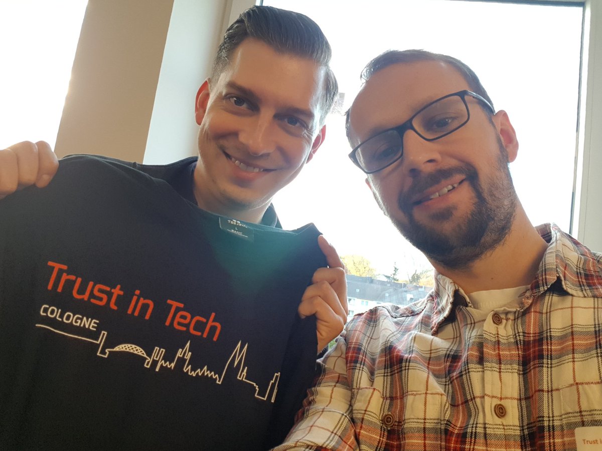 gunzebe's tweet image. Los gehts!! #TrustInTechCGN