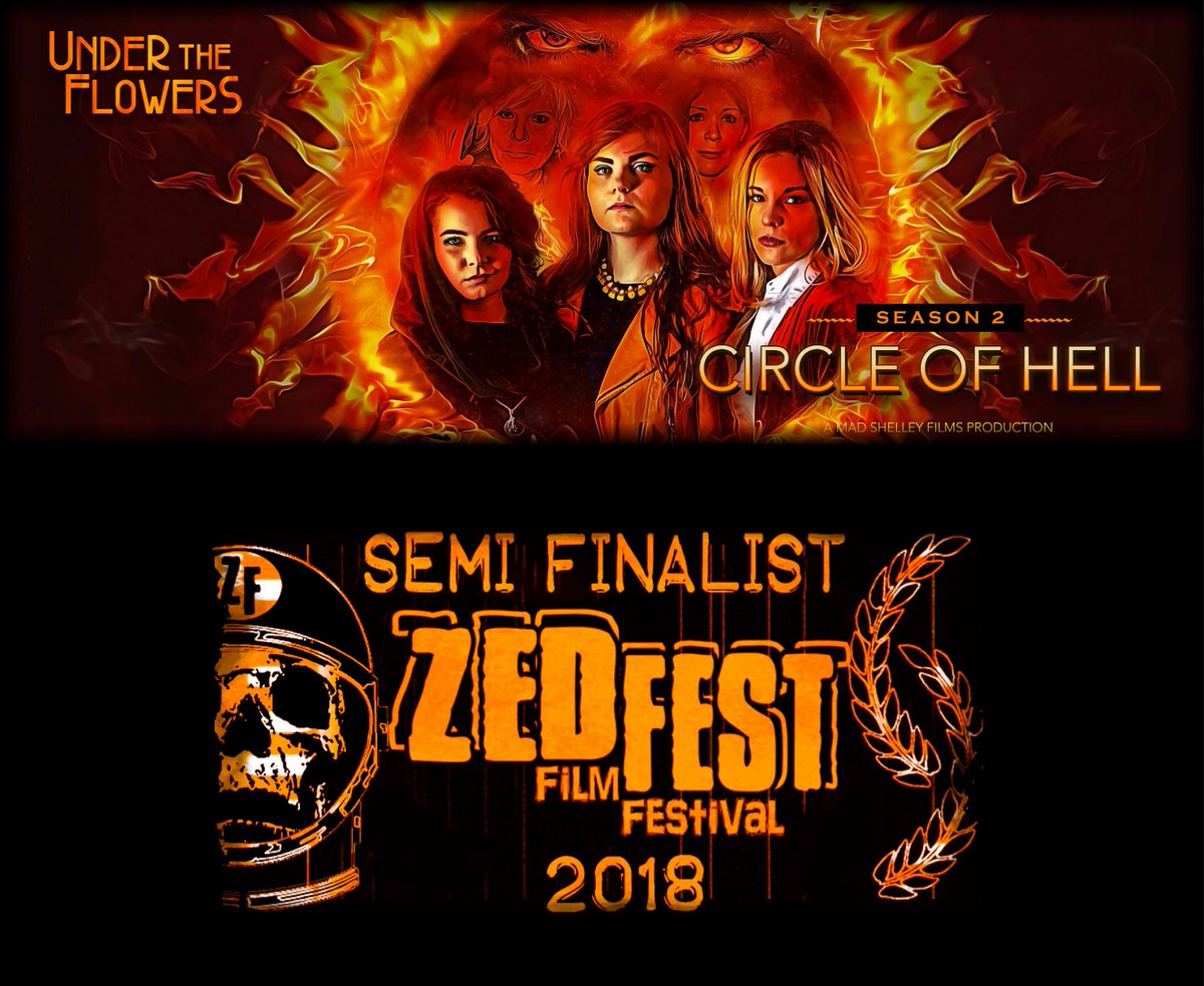 Many thanks to <a href="/Zedfestfilmfest/">ZED FEST FILM FEST</a> on behalf of the entire Under the Flowers Cast &amp; Crew!
#SupportIndieFilm #horror #webseries #filmmakinglife #actorslife #womeninfilmandtv