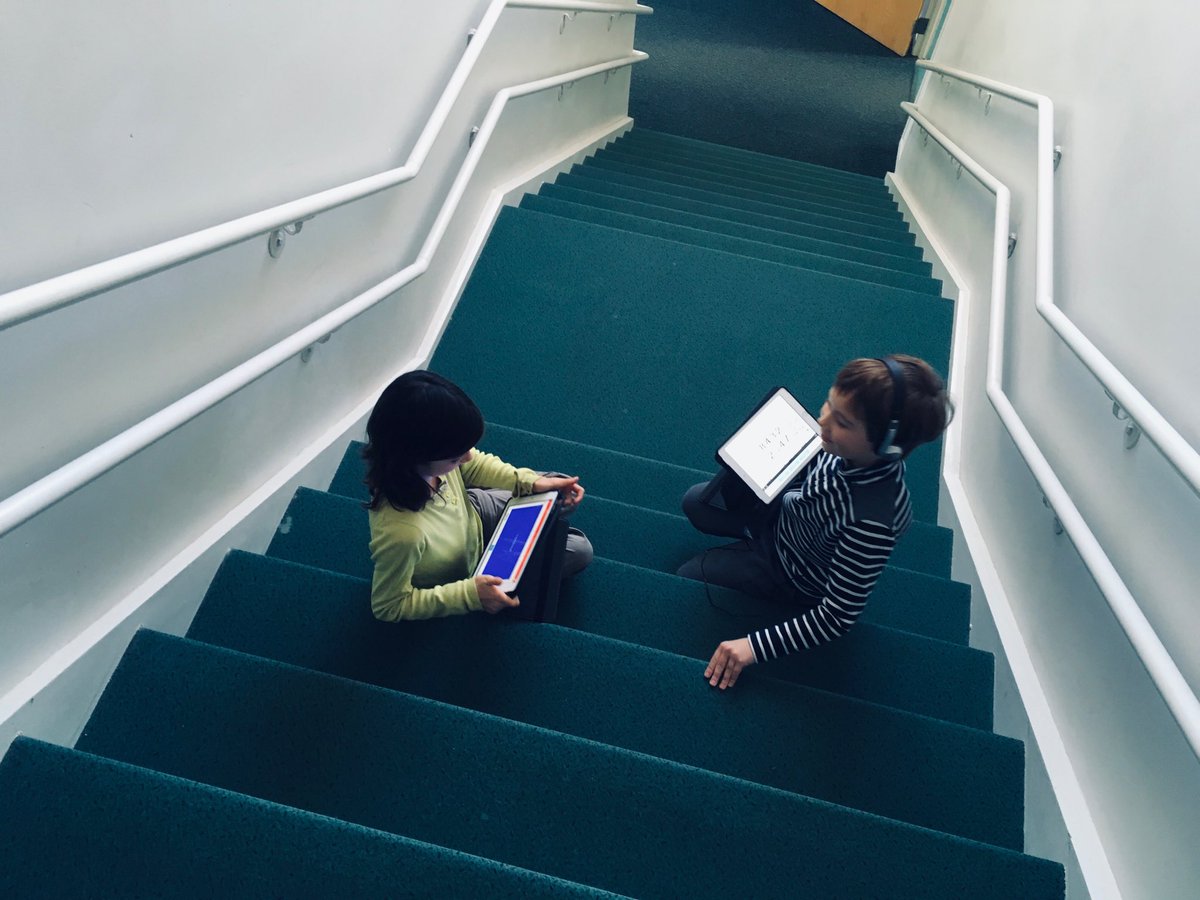 aaronhovel's tweet photo. ⁦@PikeSchool⁩ students making their thinking visible via ⁦@Seesaw⁩ #formativeassessment #reflectonlearning https://t.co/TtMeNjsdtk