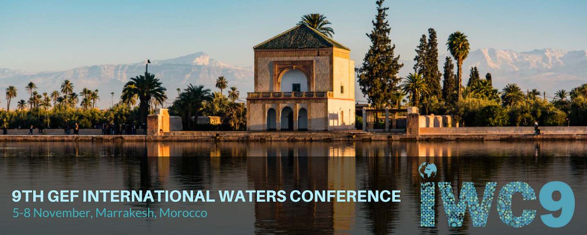 OceanActionHub's tweet photo. FINAL DAY TODAY: @theGEF Biennial International Waters Conference #GEFIWC9 in Marrakech, bringing together some 300 participants from around the world to discuss sustainable use of freshwater and #marine resources: https://t.co/Gm3l5OYTUZ @IWLEARN @FAOfish #25YearsofImpact #IWC9 https://t.co/BRYlgh9GDX
