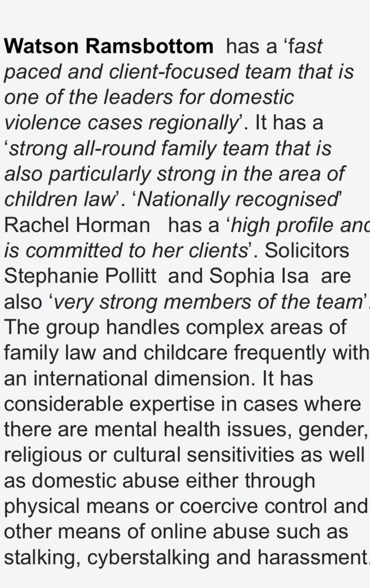 WRSolicitors's tweet photo. Congratulations to @rachelhorman and her Family Law Team for another high ranking and mention in the @legal500 👏👏👏 https://t.co/2tzVKCbu8c