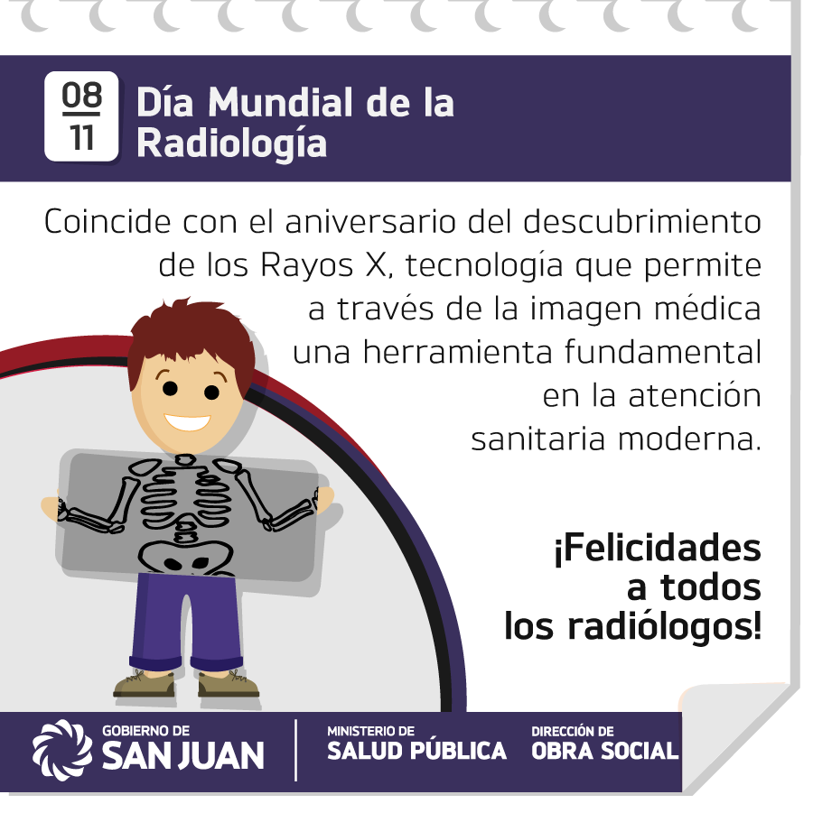 ObraSocialProvi's tweet photo. Feliz día a todos los #radiologos #Radiología #Imagenes #FelizJueves https://t.co/QTnUlerocm