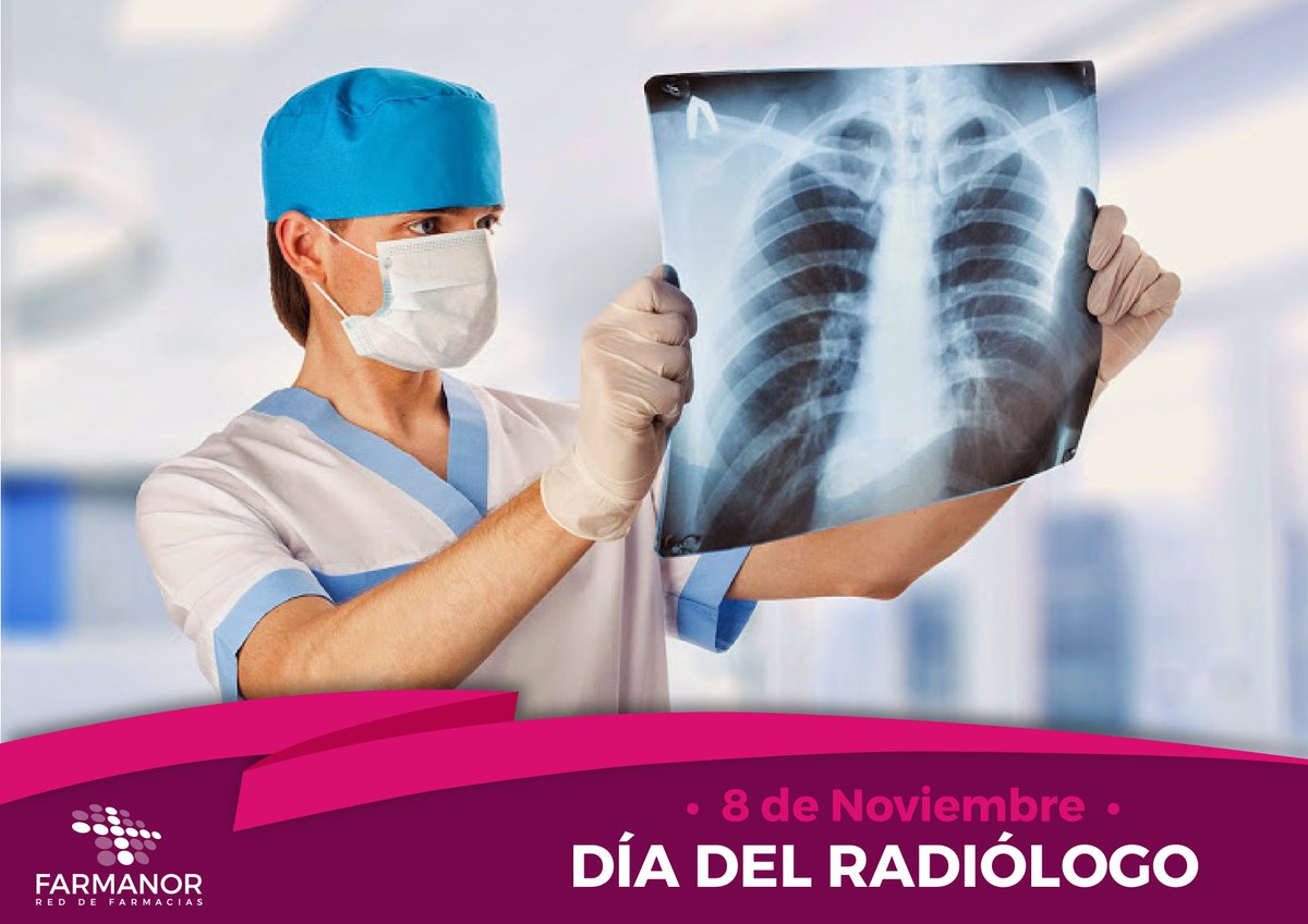 FarmanorF's tweet photo. Ellos saben más que nadie que lo importante es lo de adentro...
¡FELIZ DÍA DEL RADIÓLOGO! https://t.co/eHD3ZUdVFM