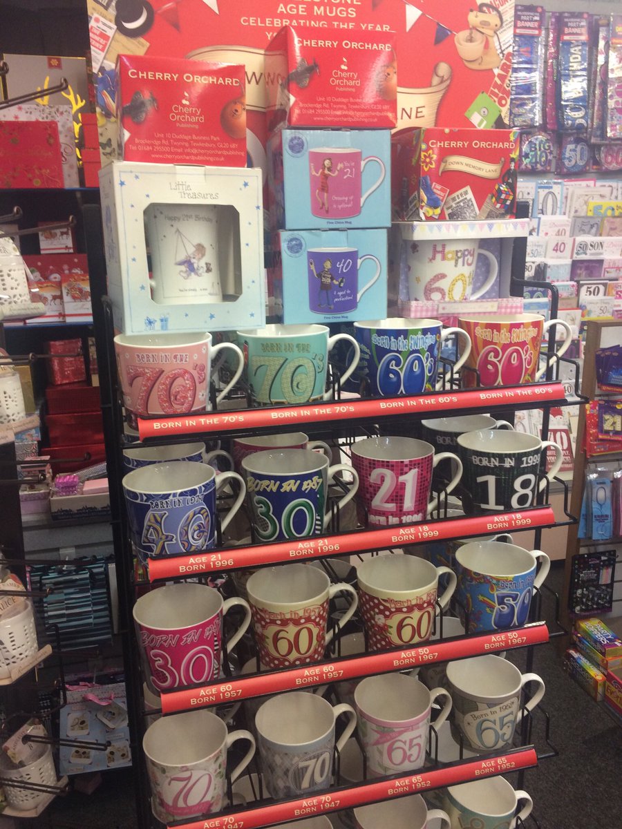 Wrapped up in #manchester have everything you need for the perfect gift look at these <a href="/CherryOrchardP/">Cherry Orchard</a> mugs! Now all you need is a good dunking biscuit 🍪 #Cardgains