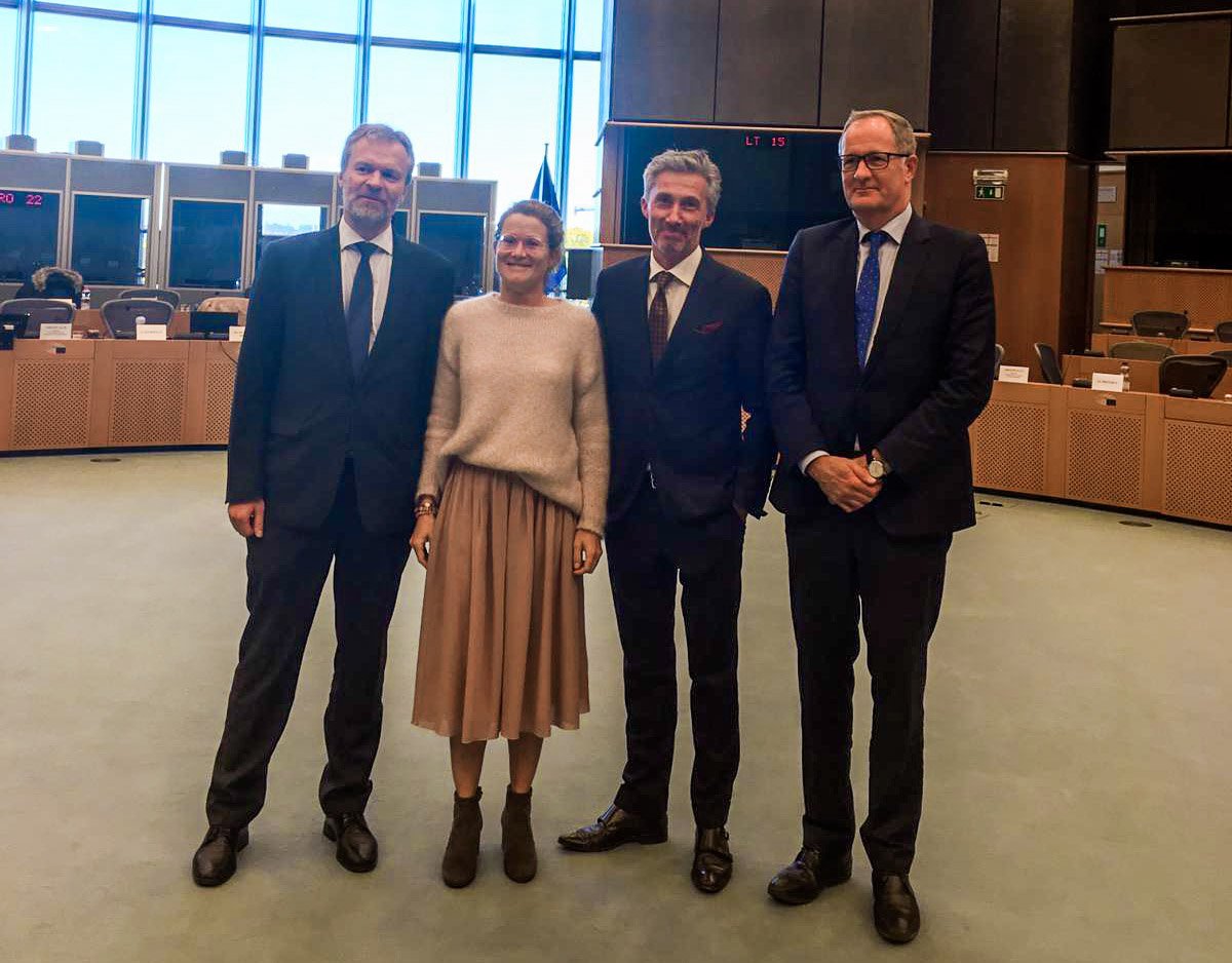 A provisional agreement on the European Accessibility Act has been found with <a href="/Europarl_EN/">European Parliament</a>: an important milestone in improving lives of people with disabilities. #EEA <a href="/EU2018AT/">eu2018at</a> w <a href="/anneleen_vb/">Anneleen Van Bossuyt</a>, <a href="/Loekkegaard_MEP/">Morten Løkkegaard</a> &amp; <a href="/JoostKorte/">Joost Korte</a>