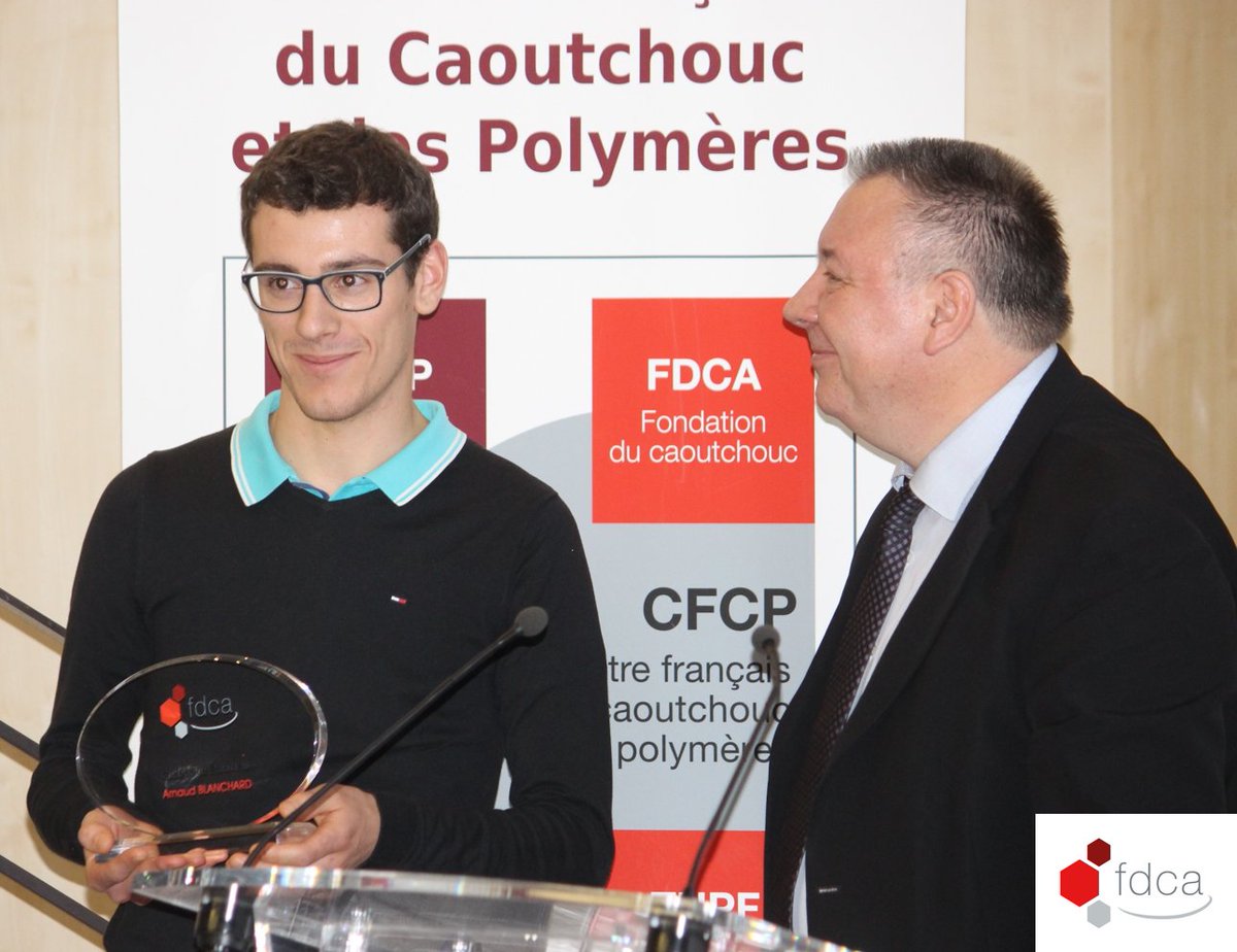 CfcpFrance's tweet photo. Soirée Fondation du #caoutchouc 7 nov. 2018 - Campagne de dons 2018. Trophées décernés à #ACOEM, #MAPLAN, #REP et Arnaud BLANCHARD, jeune diplômé #IFOCA.
Pour renforcer la #recherche et l’#enseignement sur le caoutchouc, soutenez la FDCA : https://t.co/k27vommQ9L https://t.co/Kljfo4O3TL