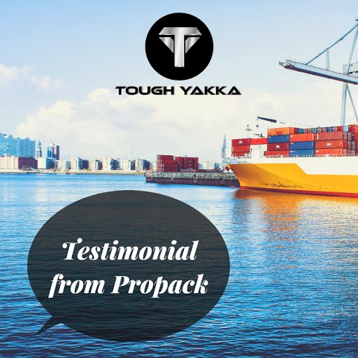 ToughYakka's tweet image. Testimonial From Propack | Tough Yakka #containerunloading