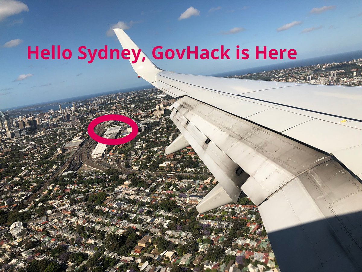 GovHackAU's tweet photo. Hello Sydney! #GovHack Red Carpet Awards will be here on Saturday. Who's excited? https://t.co/09dRPeZkNl
