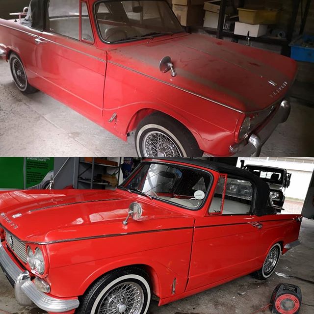 FareclaProducts's tweet photo. @morne181nst over at The Auto Care Guy in South Africa has been using Farécla G3 to restore the paint on this classic.
#farecla #fareclag3 #farsimplerfarbetter #restoration #classiccars https://t.co/k7Rdf2gs2d