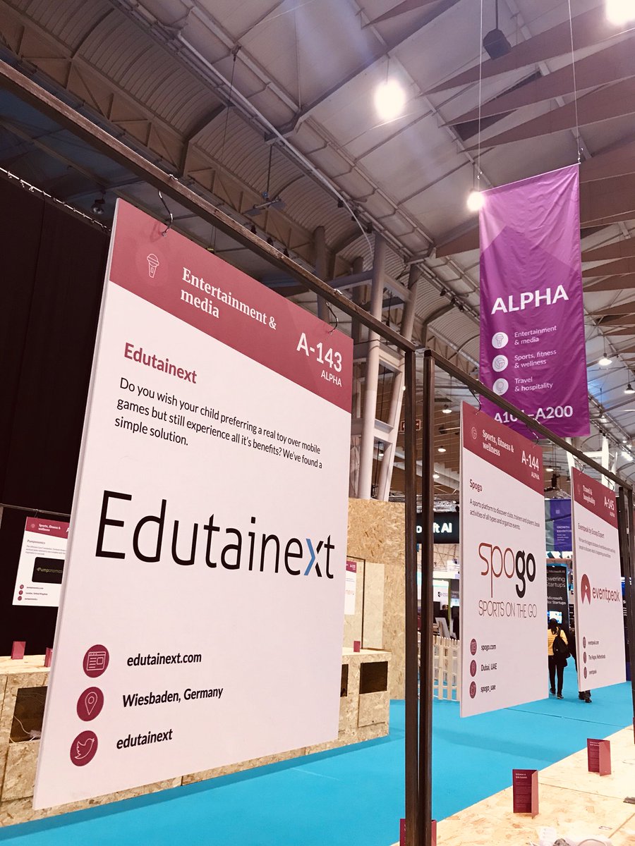 edutainext's tweet photo. Looking forward to see you. A-143 #websummit #WebSummit18 #edutainext https://t.co/ufZ9GqazDJ
