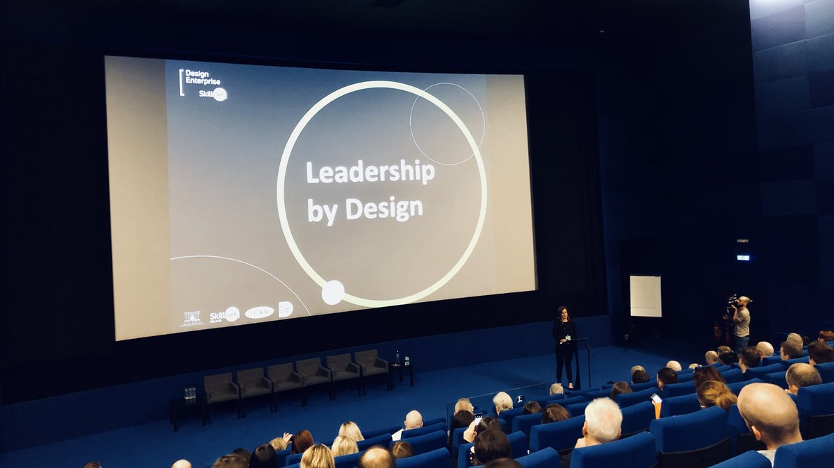 “The difference between successful people and orgs and the rest is their ability to anticipate and respond positively to change”. @DesignSkillnet kicking off #DesignLeadersConf this morning!