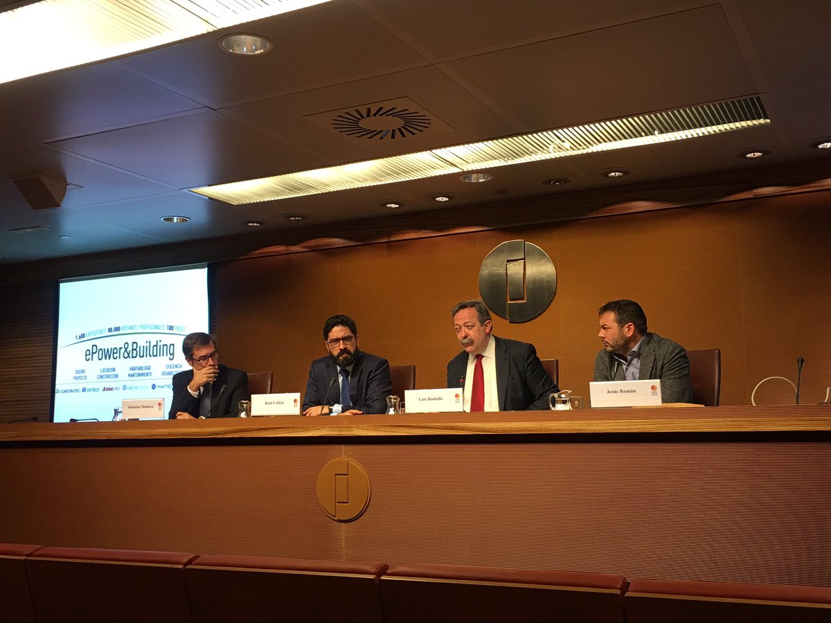 climaNoticias's tweet image. “#Madrid se convertirá la semana que viene en capital mundial de la #edificación” (Raúl Calleja, responsable de #ePowerBuilding18) @Construtec_ @Matelec_ @Veteco_