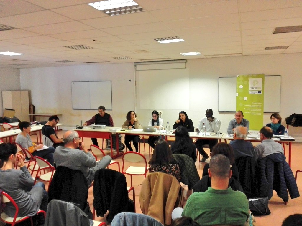 AltEmpordaIN's tweet photo. Avui equip @AEmpordainclou  estem participant en el Seminari transversal del projecte tranfronterer @PROSPECTSASO a #Perpinya. Compartim experiències i debatem sobre innovacio en la participació de persones usuàries en dispositius sociosanitaris.
https://t.co/okuOWnxgsL https://t.co/fOZENAAcUI