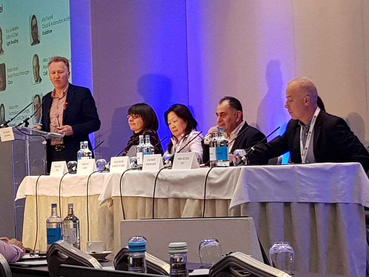 _fahim's tweet photo. .@mvoltoli from @Colt_Technology speaking on a panel about how ML/AI can support autonomous networks within telco. #SDOautomation #innovation #sentio #ai #ml https://t.co/35u2mfoIEe