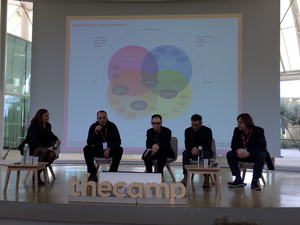 Le Québec à Chroniques, la biennale des imaginaires numériques #thecamp #biennalechroniques #quebec #elektramontreal