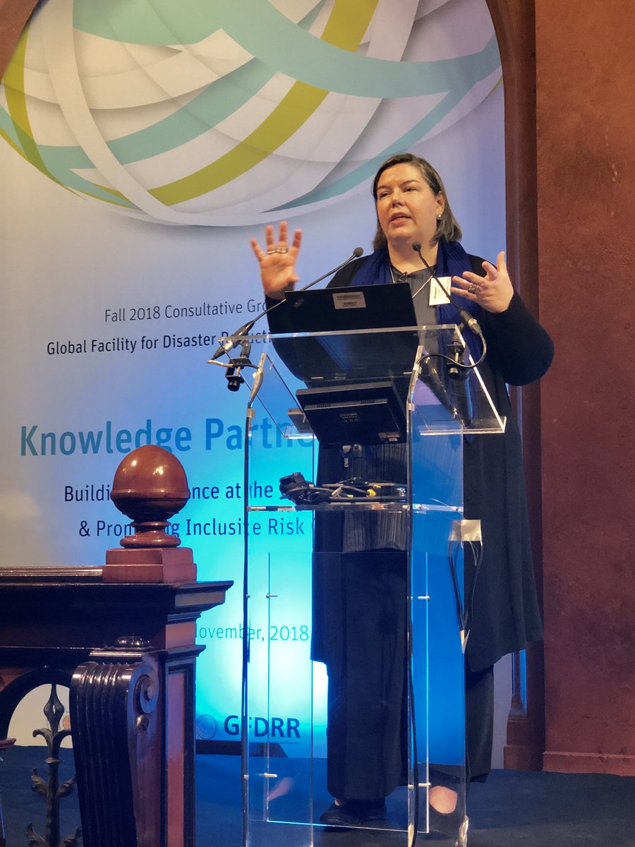 Climate and disaster #resilience starts at the community level. Senior Social Development Specialist Margaret Arnold explains how <a href="/GFDRR/">GFDRR</a> and The <a href="/WorldBank/">World Bank</a> are working to scale up these inclusive social investments. @europeaid