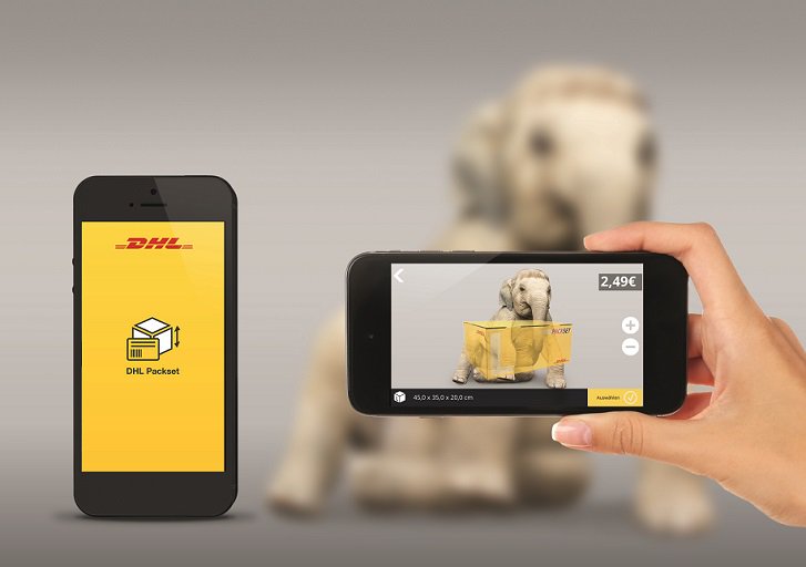 DHLPaket's tweet image. Passt das rein? Die #DHL Packset #App gewinnt Gold beim German Design Award 2019! Die App hilft bei der Auswahl der richtigen #Packset-Größe: dpdhl.com/de/presse/pres… @DesignInGermany