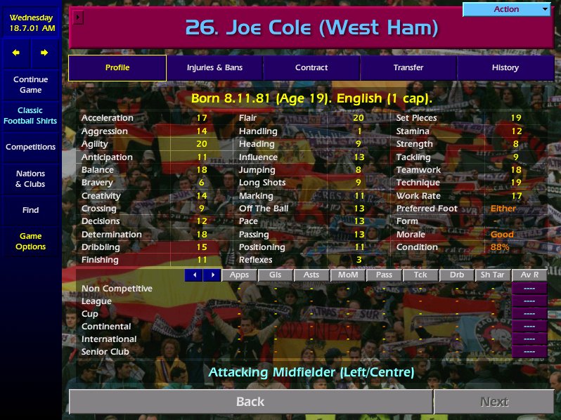 Happy Birthday Joe Cole

A must buy as a wonderkid on Champ Manager 01/02! 