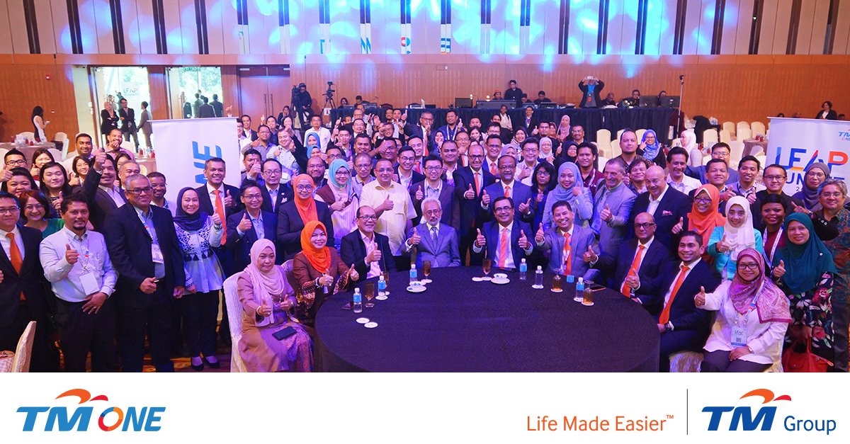 TM_One's tweet image. Thank you for joining us at TM ONE LEAP SUMMIT 2018. We hope you are now ready to accelerate #digitaltransformation through Intelligence for your business! #TMONE #TMONELEAP