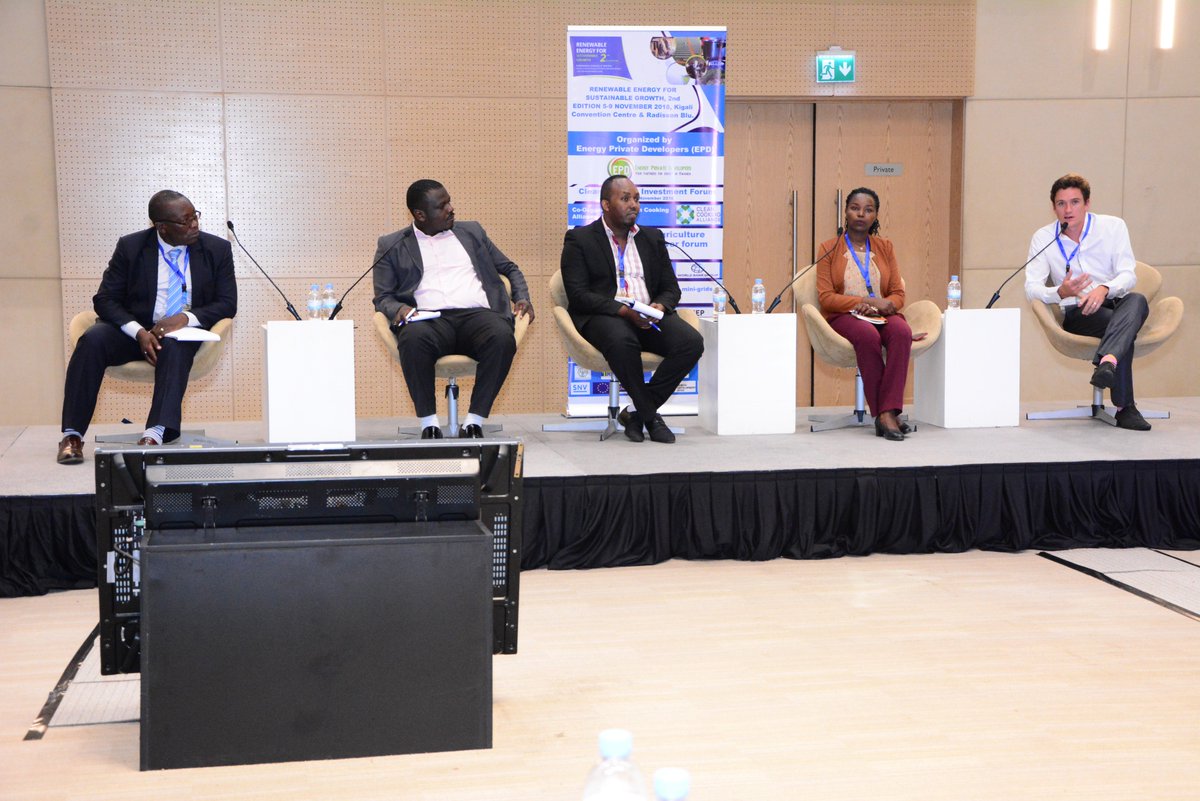 epd_rwanda's tweet photo. Panel discussion on Opportunities and Challenges of Solar Energy in Agriculture in #Rwanda. @WorldBank @RwandaInfra @RwandaAgri #RwEnWeek18 https://t.co/4tY1p2qjg1