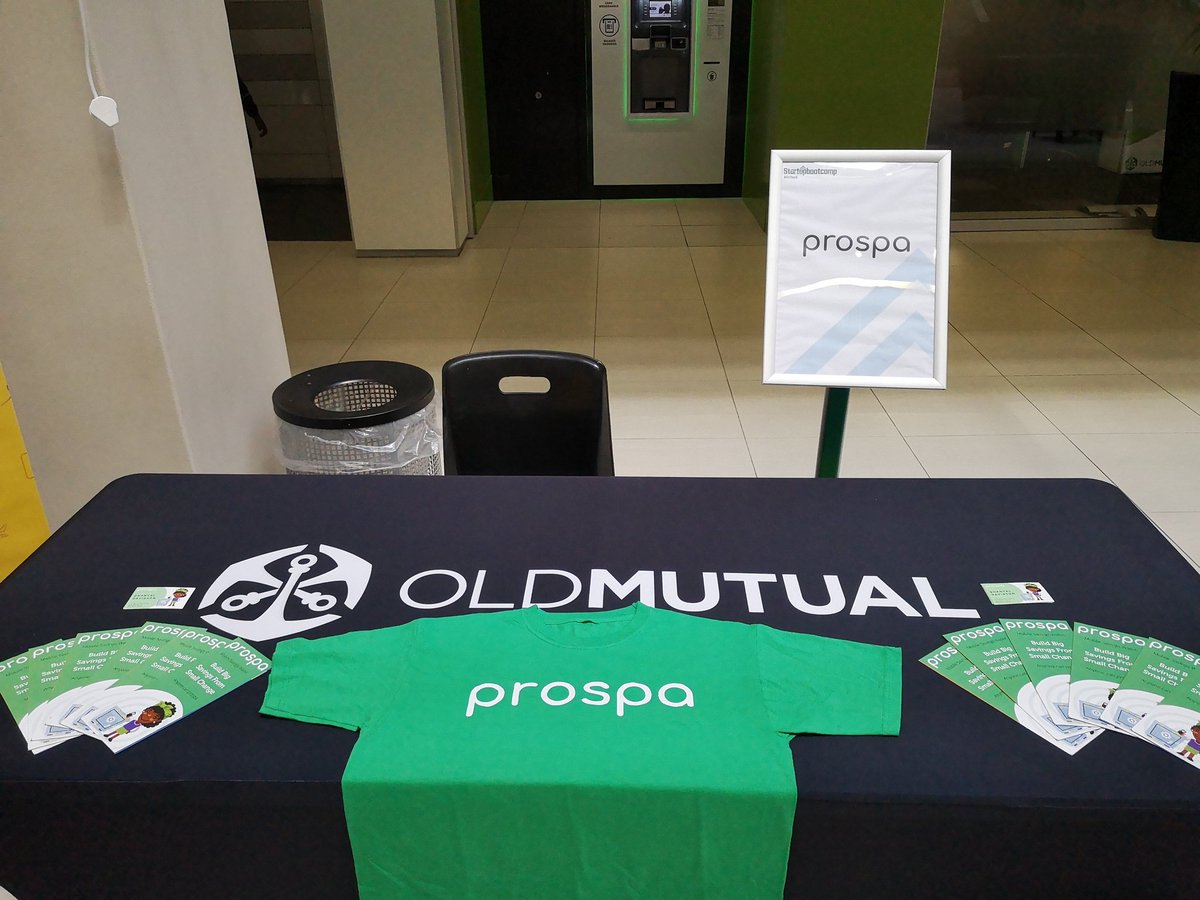 We're at <a href="/OldMutualSA/">Old Mutual SA</a> today presenting on our progress and showing how #AnyoneCanProspa

#financialinclusion