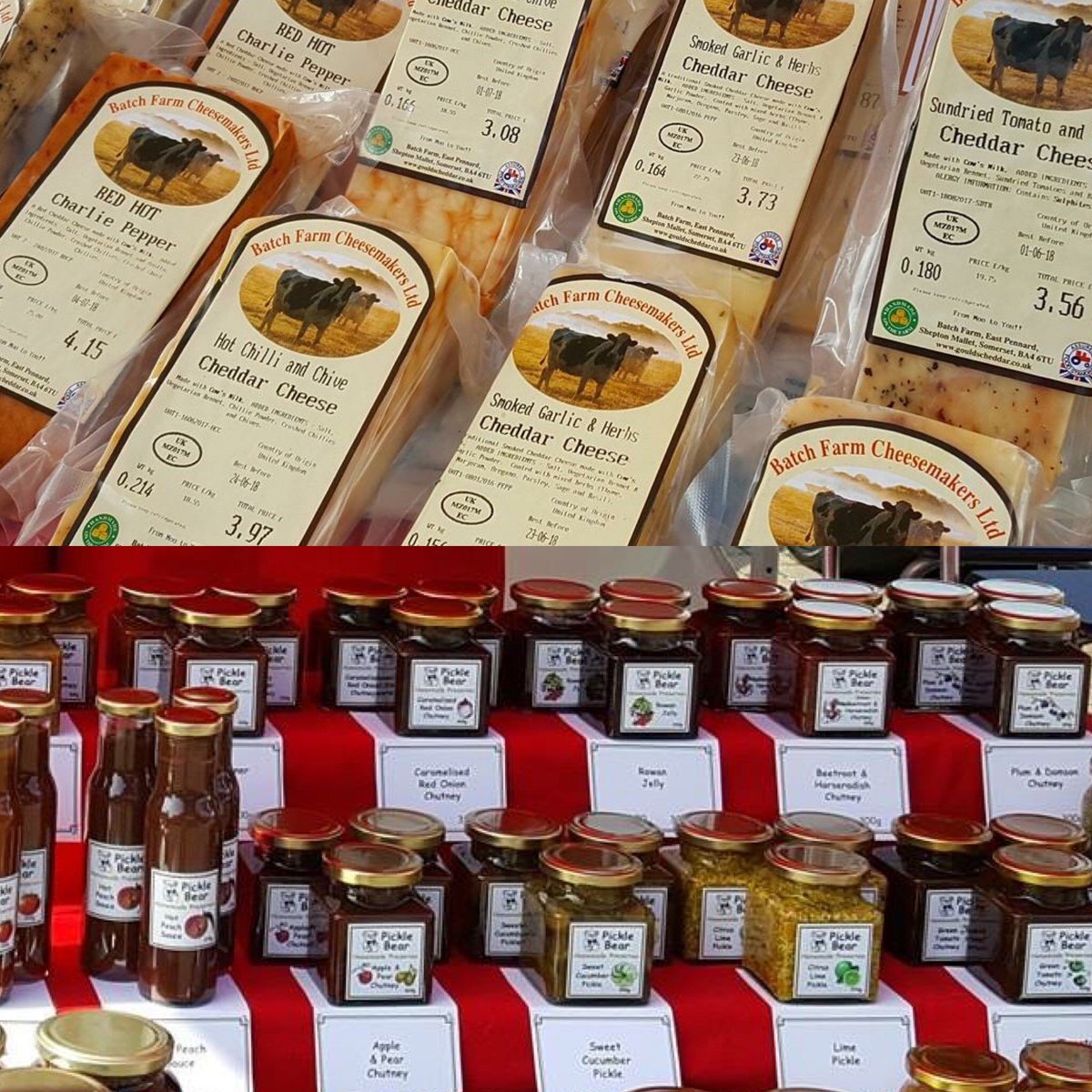 #ThursdayThoughts...is #cheeseandpickle the ultimate combination? We can’t wait to test it out with Pickle Bear Preserves and Batch Farm Cheese <a href="/Gouldscheddar/">Gould's Cheddar</a> on Saturday!