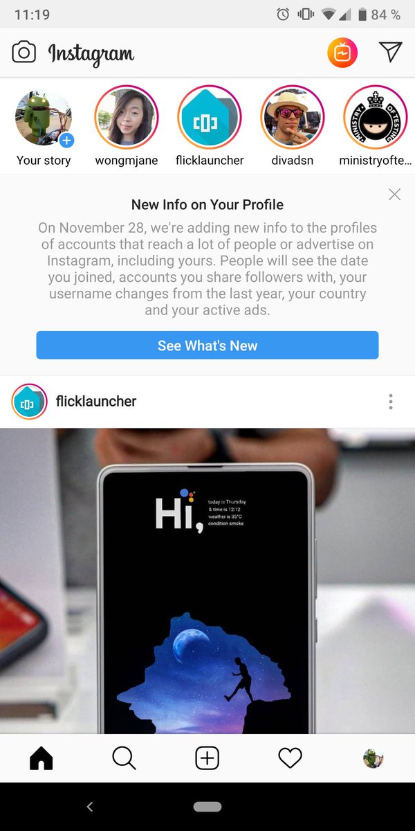 testingcatalog's tweet photo. Instagram release exended profiles info to more users. Notification + about screen
#instagram #instagramapp #instagramandroid https://t.co/1jYeLB5CnM